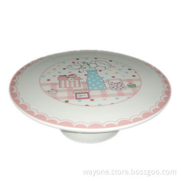 Cake Stand, Made of New Bone China and Porcelain, Measuring 9 and 10 Inches, Cupcakes